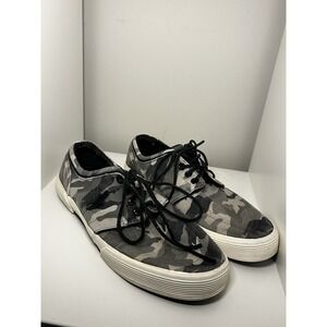 Polo Ralph Lauren Mens Sneakers Size 10D Faxon Camouflage Tennis Shoes